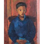 FranÃ§ois Krige (South Africa 1913 ? 1994): BOY IN BLUE