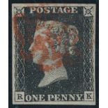 GREAT BRITAIN 1840 QV 1d. BLACK