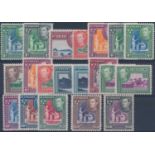 ST. VINCENT 1949-1952 KGVI DEFINITIVES