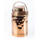 A COPPER MILK URN