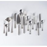 A SET OF CHRISTOFLE CUTLERY (EPNS)