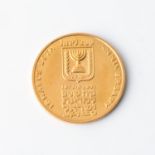 AN ISRAELI GOLD COIN