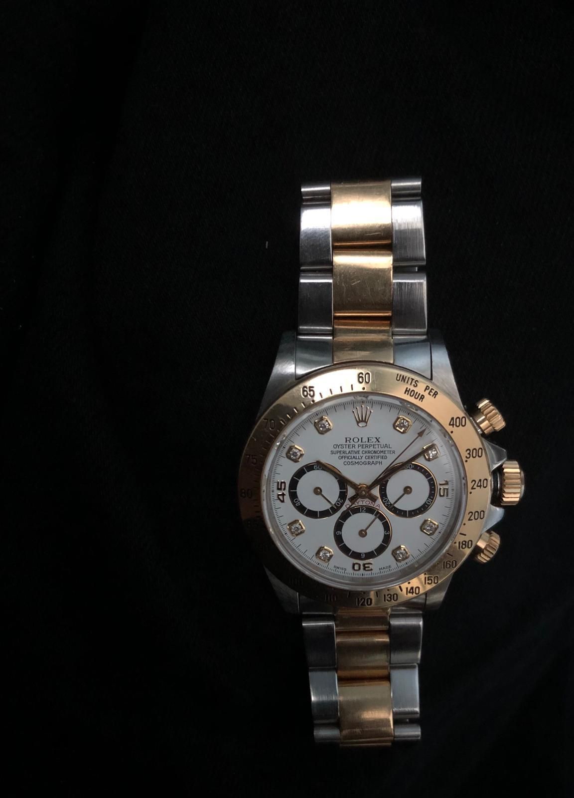 RARE ROLEX 'ZENITH' DAYTONA REFERENCE 16523 WITH BOX AND DOCUMENTS CIRCA 1991 , white diamond dot - Image 5 of 5