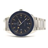 GENTLEMAN'S OMEGA SEAMASTER TITANIUM IN BLUE, REF.