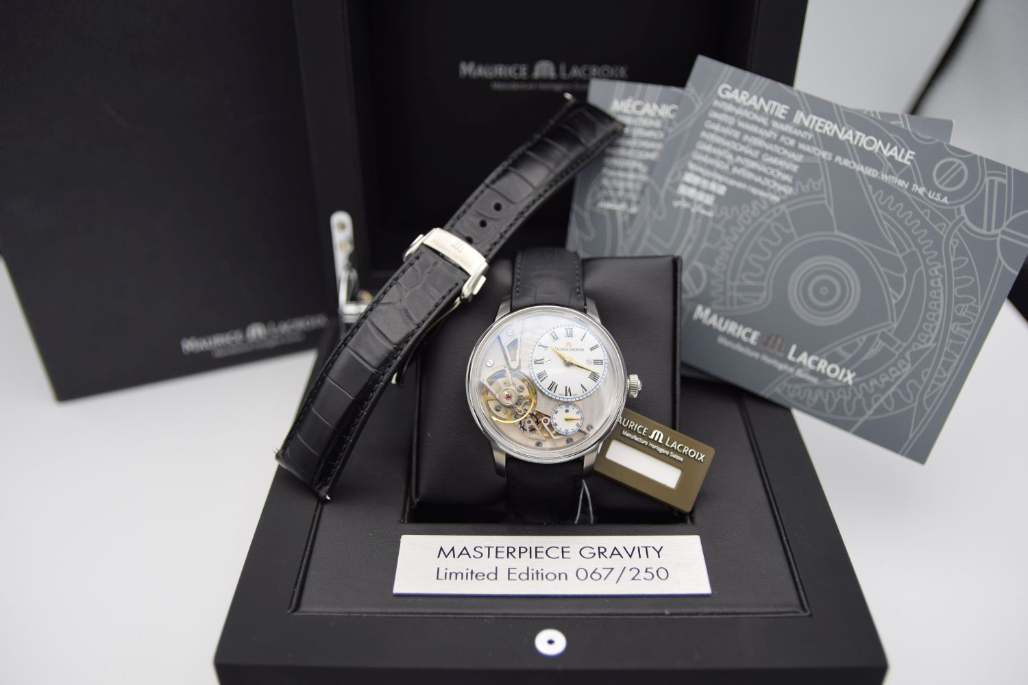 GENTLEMAN'S MAURICE LACROIX MATERPIECE GRAVITY LIM - Image 5 of 8