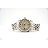 GENTLEMAN'S ROLEX DATEJUST LINEN DIAL, REF. 1603,