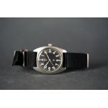 RARE GENTLEMENS CWC W10 BRITISH MILITARY FIRST YEAR PRODUCTION WRISTWATCH CIRCA 1976, circular black