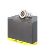 BREITLING MONTBRILLIANT 1461 JOURS MOON PHASE REFERENCE A19370, circular two tone dial, three