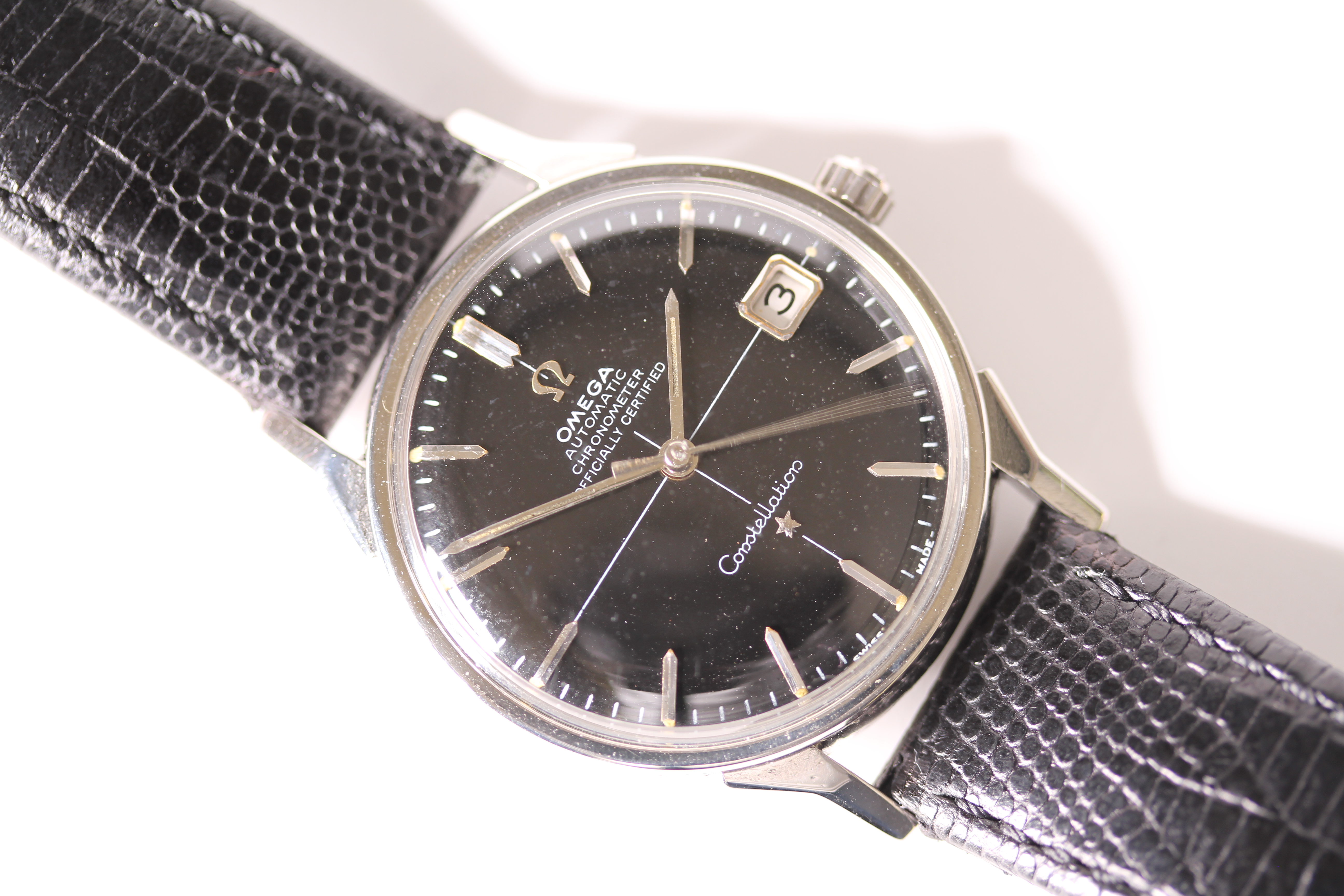 VINTAGE 1963 OMEGA AUTOMATIC CHRONOMETER CONSTELLATION REF 168.005 - Image 3 of 7