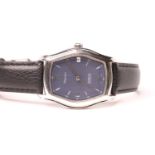 GENTLEMENS PHILIP SEALANDER SH10 SWISS WRISTWATCH, blue dial, date at 3 0'clock, automatic movement,