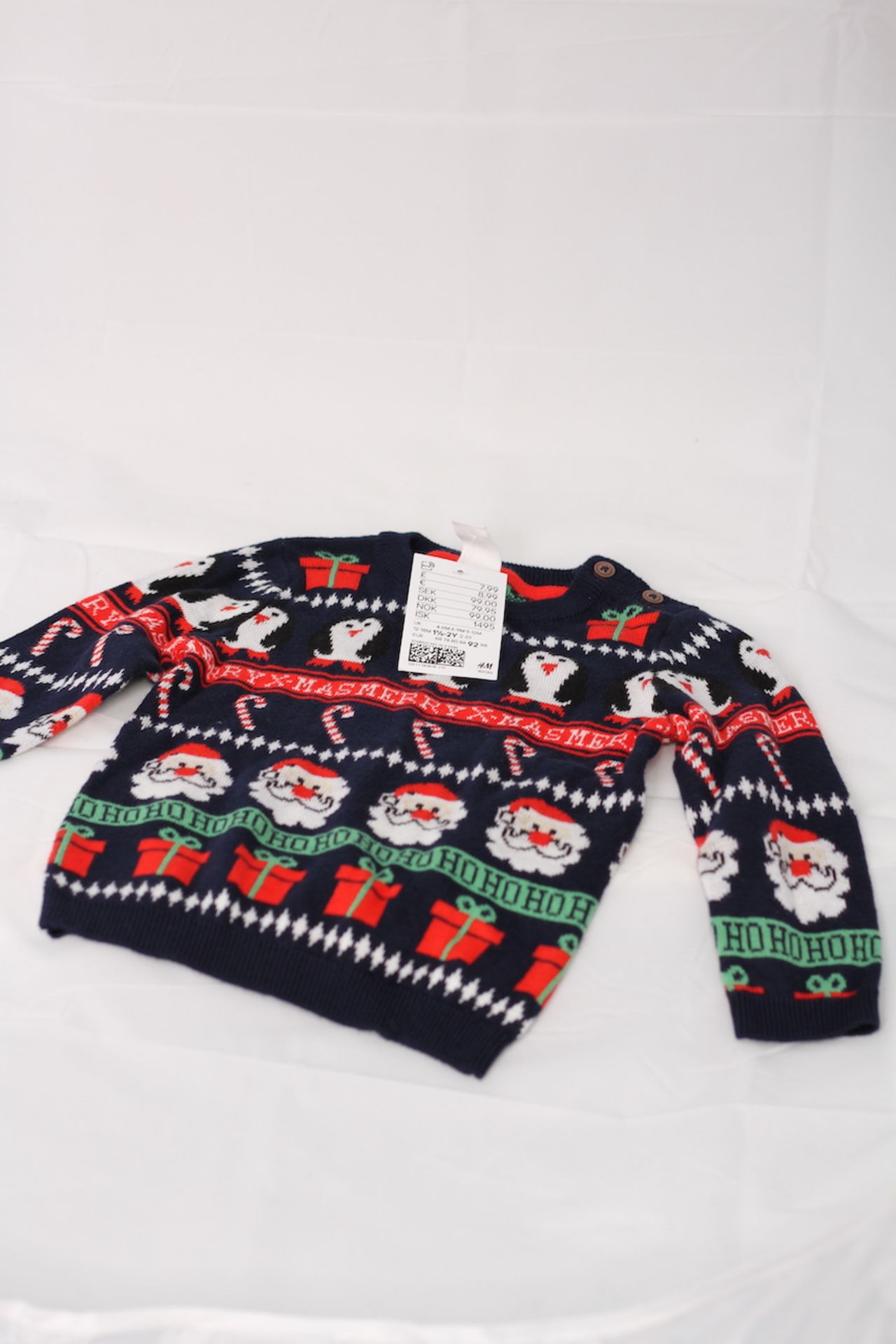 H&M CHRISTMAS JUMPER BABY NEW WITH LABELS, Colour : PATTERNED, AGE: 1-2YRS, SIZE: UNKNOWN, CONDITION