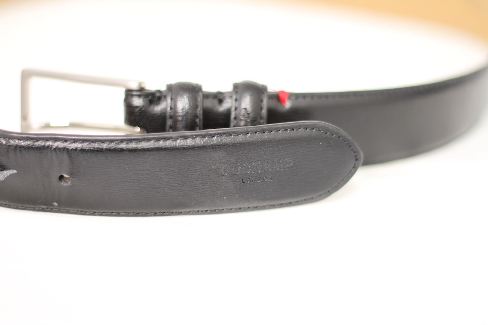 HUGO BOSS LEATHER BELT, Colour : BLACK, AGE: UNKNOWN, SIZE: UK38, CONDITION GRADE: 1 VERY GOOD * - Image 2 of 5