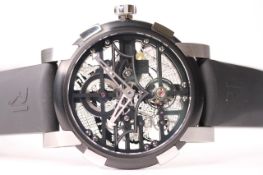 ROMAINE JEROME LIMITED EDITION SKYLAB BATMAN OF 75PCS REFERENCE RJMAU3004, skeletonised dial,