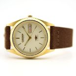 GENTLEMAN'S 1983 CITIZEN EAGLE 7 AUTOMATIC DAY/DATE, GOLD PLATED, MIYOTA 8200A, 36MM GENTS WATCH,