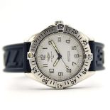GENTLEMAN'S BREITLING COLT AUTOMATIC WHITE, REF. A17035, JULY 1996 BOX AND PAPERS, BREITLING CAL.