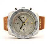 GENTLEMAN'S 1970S JUNGHANS OLYMPIC CHRONOGRAPH, MANUALLY WOUND VALJOUX 7734, 40MM STAINLESS STEEL