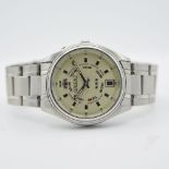 *TO BE SOLD WITHOUT RESERVE* GENTLEMAN'S ORIENT 3 STAR AUTOMATIC DAY/DATE ON BRACELET, REF. EM5J-