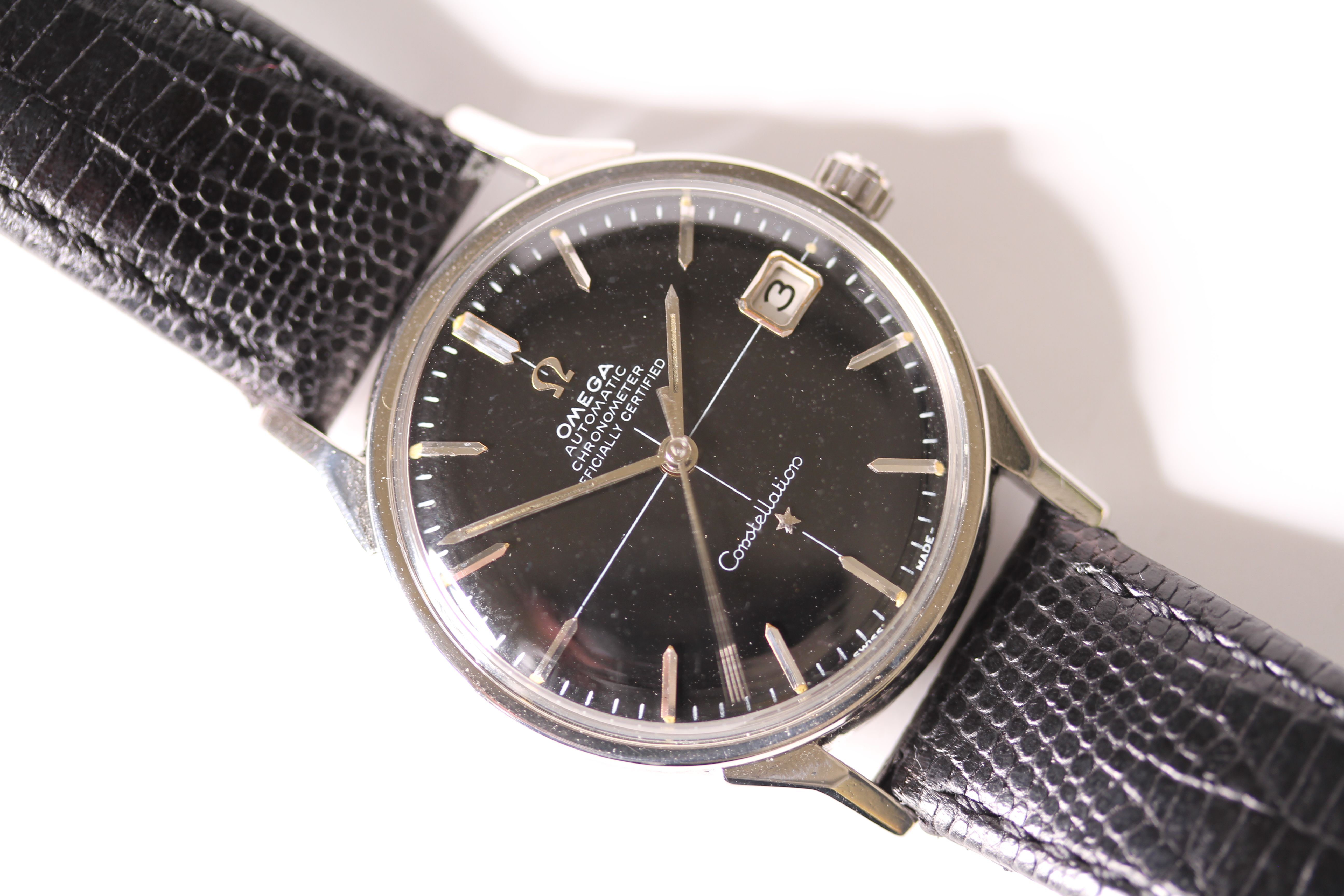 VINTAGE 1963 OMEGA AUTOMATIC CHRONOMETER CONSTELLATION REF 168.005