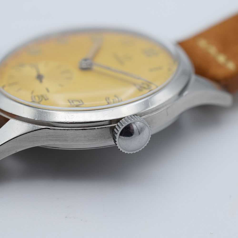 GENTLEMAN'S OMEGA TROPIC DIAL, REF. 2622-1, MANUALLY WOUND OMEGA CAL. 265, CIRCA. 1947, 35MM STEEL - Image 7 of 10