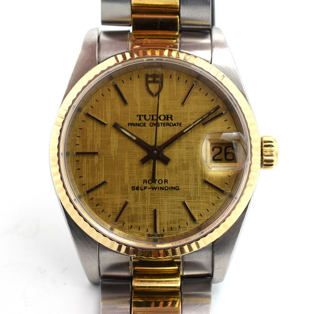 GENTLEMAN'S TUDOR PRINCE OYSTER DATE TWO-TONE AUTOMATIC, REF. 72033, CIRCA. 1994, AUTOMATIC ETA - Image 6 of 11