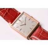 *TO BE SOLD WITHOUT RESERVE* VINTAGE OMEGA DRESS WATCH REFERENCE 111.024, square dial with rose gold