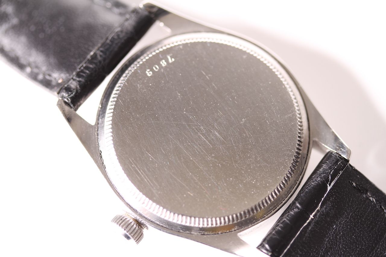 VINTAGE 1960s TUDOR OYSTER PRINCE REF 7809, circular white dial, silver arrow head hour markers, - Image 3 of 3