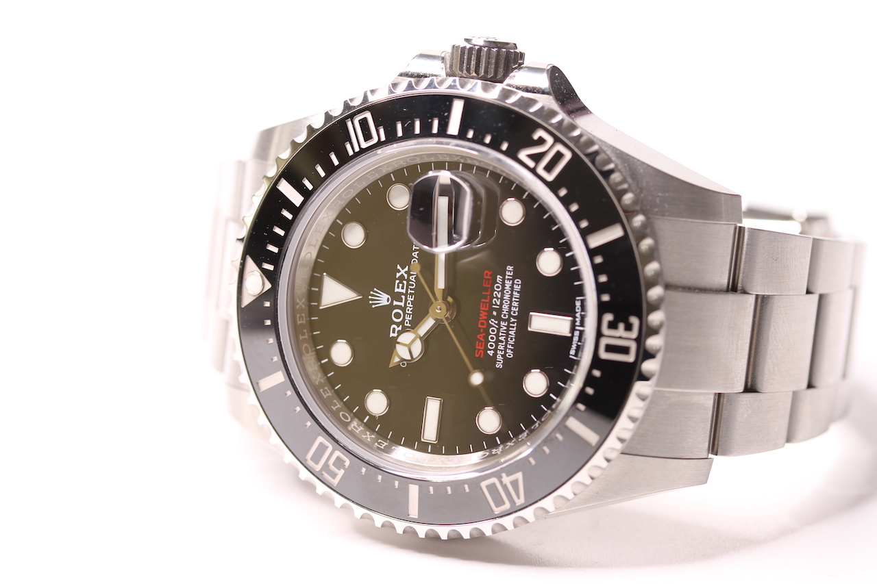 SPECIAL ROLEX ANNIVERSARY SEA-DWELLER 43 REFERENCE 126600 FULL SET 2017, Black MK1 dial with - Image 9 of 11