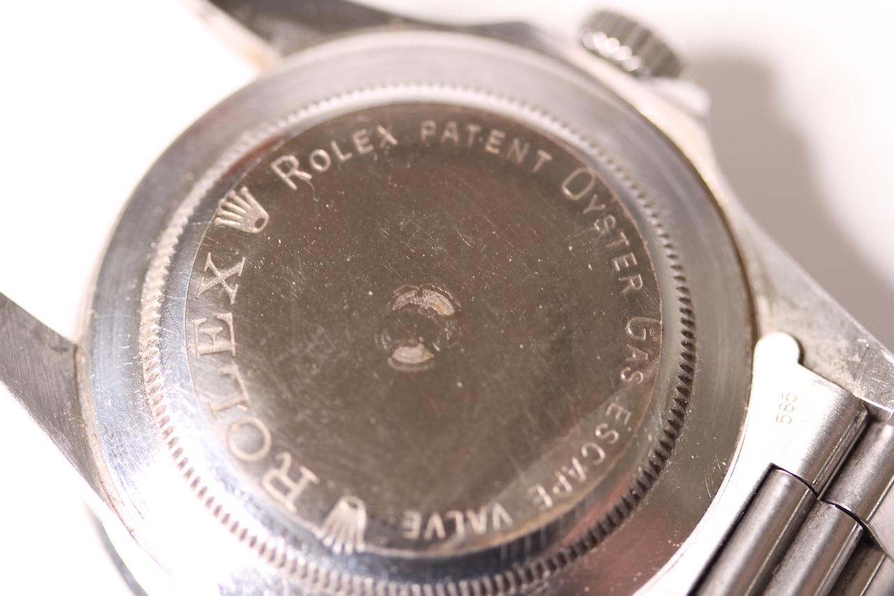 RARE VINTAGE ROLEX OYSTER PERPETUAL DATE SEA -DWELLER REFERENCE 1665 CIRCA 1976, circular black - Image 9 of 9