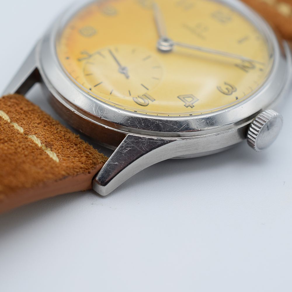 GENTLEMAN'S OMEGA TROPIC DIAL, REF. 2622-1, MANUALLY WOUND OMEGA CAL. 265, CIRCA. 1947, 35MM STEEL - Image 8 of 10