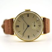 GENTLEMAN'S LONGINES 18CT YELLOW GOLD ROMAN NUMERALS, JUNE 1942, REF. 6336577, MANUALLY WOUND