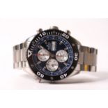 LIMITED EDITION EDOX SPIRIT OF NORWAY CHRONOGRAPH 37/102 REFERENCE N262413/01104, blue 3D dial,
