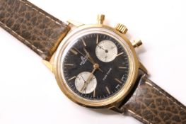 VINTAGE BREITLING TOP TIME REFERENCE 2000 PANDA DIAL, black dial with two white subsidiary dials