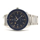 GENTLEMAN'S OMEGA SEAMASTER TITANIUM IN BLUE, REF. 233.90.41.21.03.001, AUTOMATIC CO-AXIAL CAL.