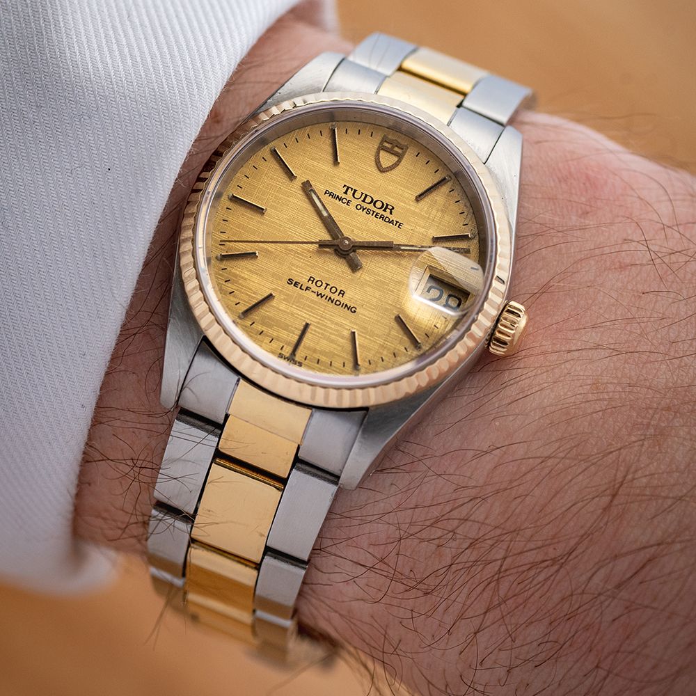 GENTLEMAN'S TUDOR PRINCE OYSTER DATE TWO-TONE AUTOMATIC, REF. 72033, CIRCA. 1994, AUTOMATIC ETA - Image 3 of 11