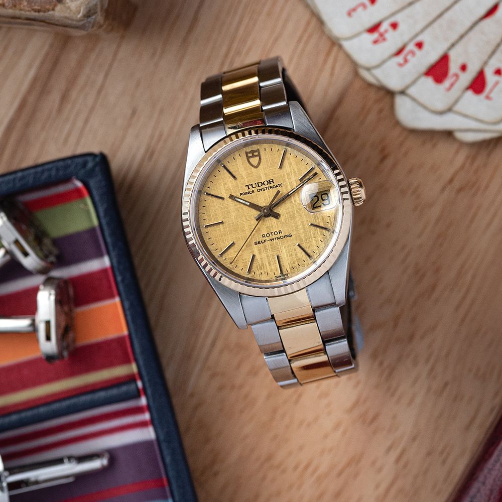 GENTLEMAN'S TUDOR PRINCE OYSTER DATE TWO-TONE AUTOMATIC, REF. 72033, CIRCA. 1994, AUTOMATIC ETA - Image 2 of 11