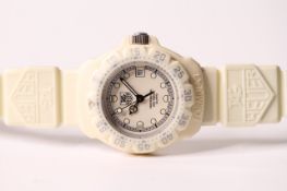 LADIES VINTAGE TAG F1 PROFESSIONAL 200M REFERENCE 361.508, white dial,white rotating outer bezel,
