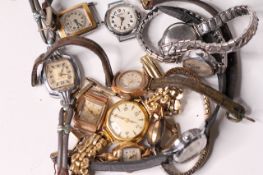 *TO BE SOLD WITHOUT RESERVE*Group of ladies watches, circa 30s/40s, 12 ladies, some work.