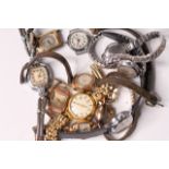 *TO BE SOLD WITHOUT RESERVE*Group of ladies watches, circa 30s/40s, 12 ladies, some work.