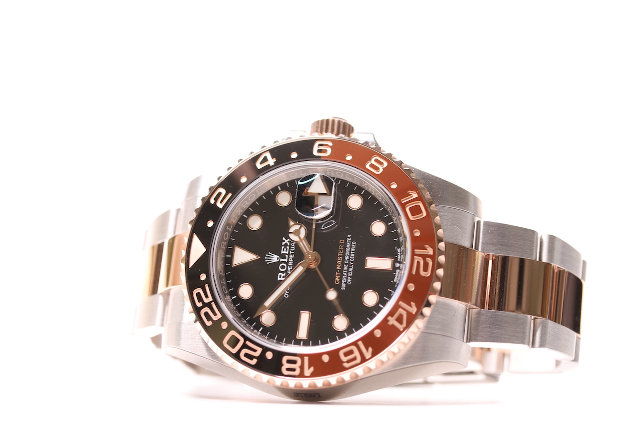 2020 UNWORN ROLEX OYSTER PERPETUAL DATE GMT-MASTER II ROOT BEER REFERENCE 126711CHNR FULL SET, black - Image 6 of 12