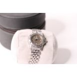 LADIES TAG HEUER PROFESSIONAL 'STAR DUST' REFERENCE WD1411-PO WITH BOX AND PAPERS, unusual star dust