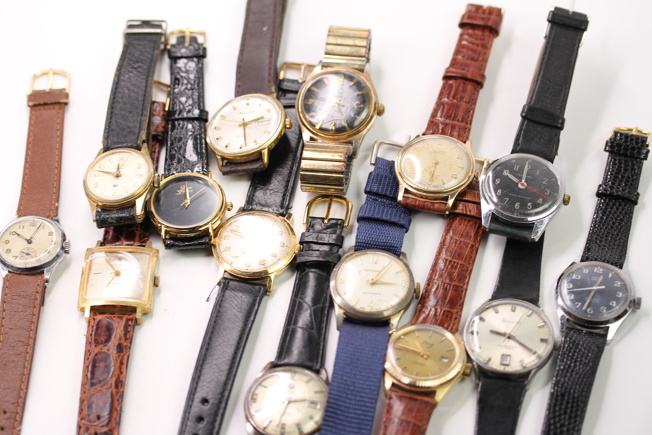 *TO BE SOLD WITHOUT RESERVE* 14 MECHANICAL WRISTWATCHES, INCLUDING ACCURIST, ARGONAUT AND LING, - Image 2 of 3