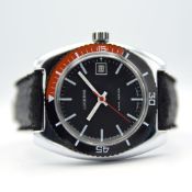 GENTLEMAN'S LUCERNE DIVING STYLE COKE BEZEL, CIRCA. 1970S, MANUALLY WOUND EB CAL. 8110, 39MM CUSHION