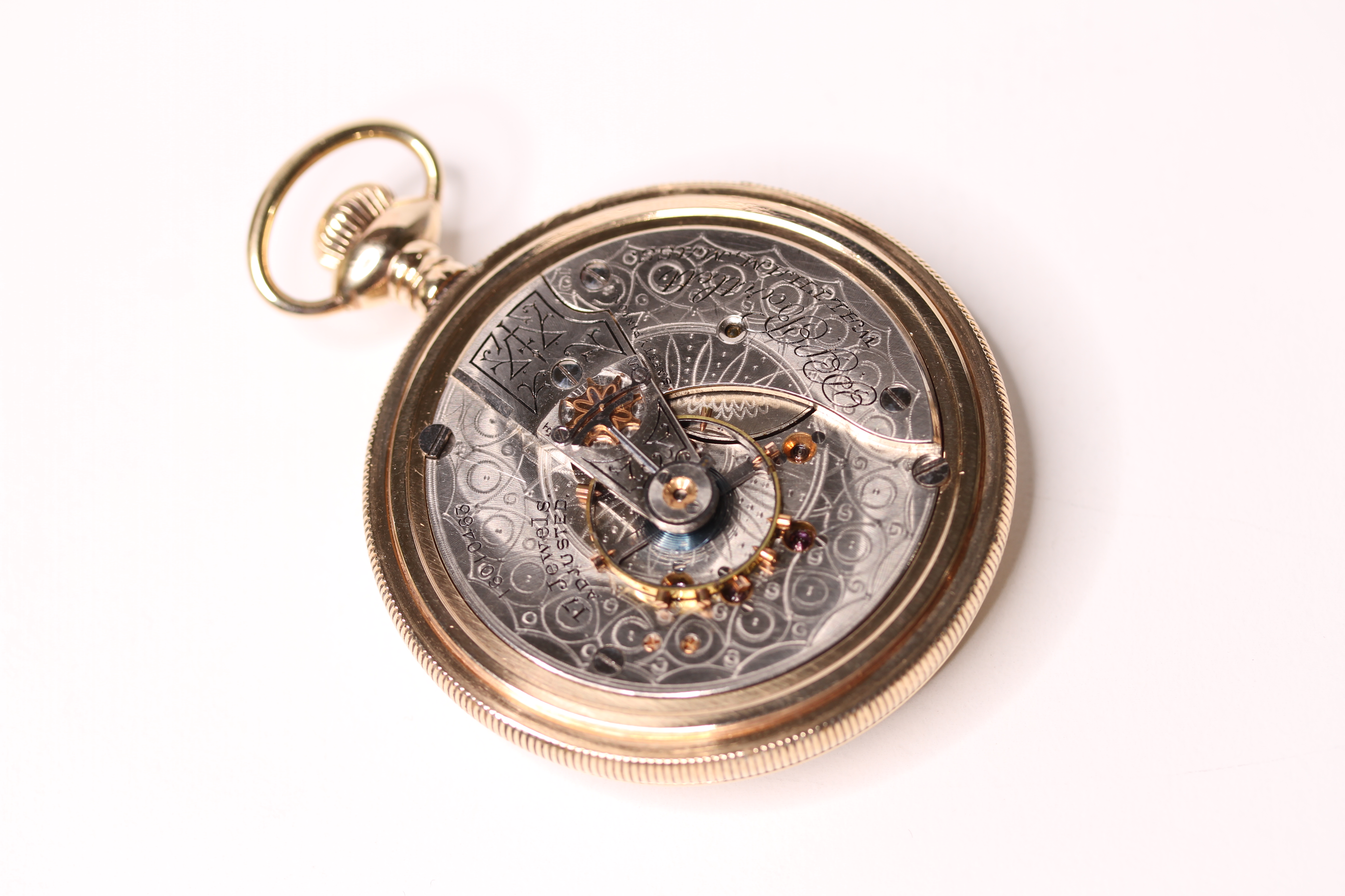 *TO BE SOLD WITHOUT RESERVE*Gents Pocket Watch Waltham USA, Model Number 1883, Year 1907, white dial - Image 5 of 5