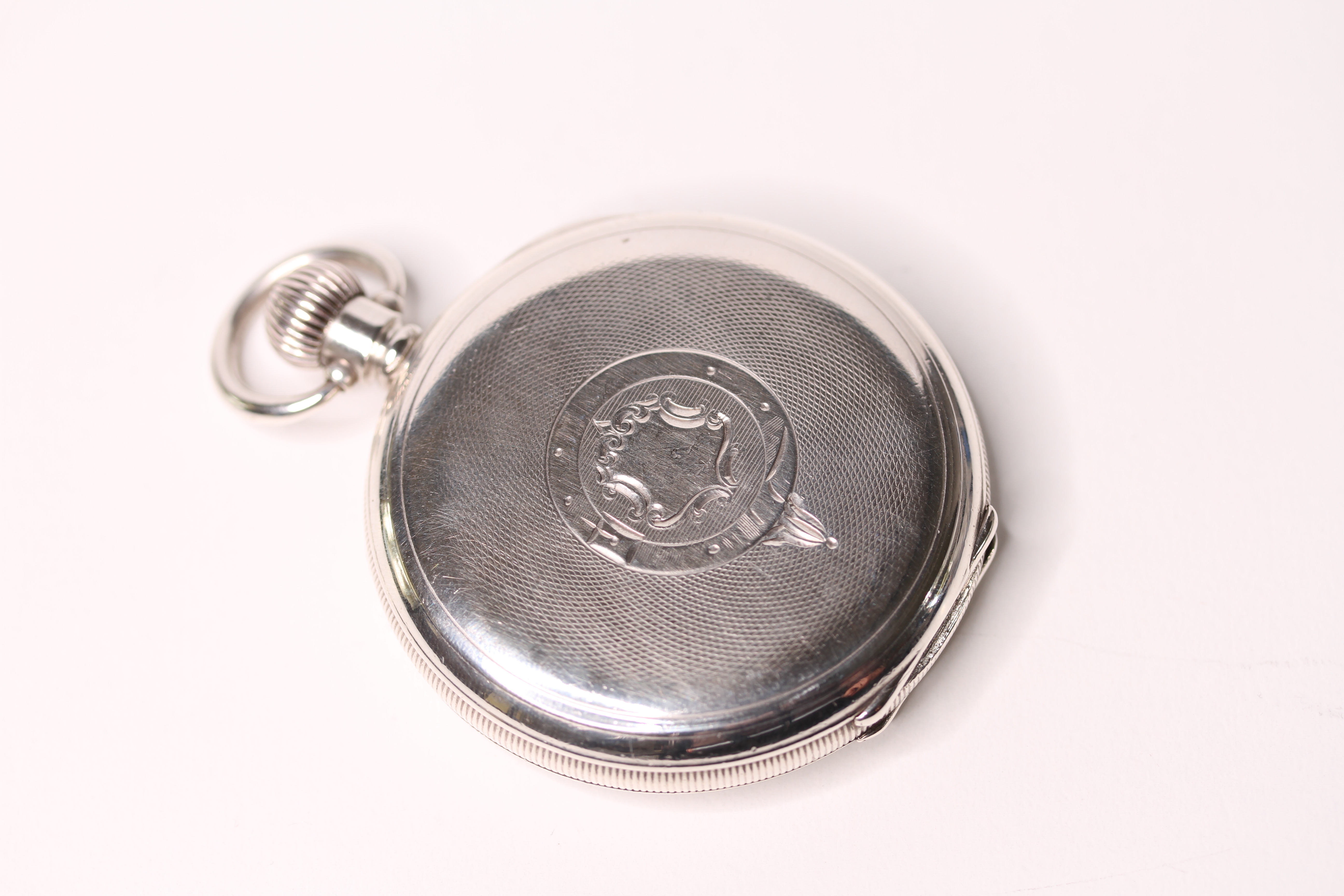 *TO BE SOLD WITHOUT RESERVE*Gents Pocket Watch Waltham USA, Model Number 1908, Year 1918, white dial - Image 3 of 3