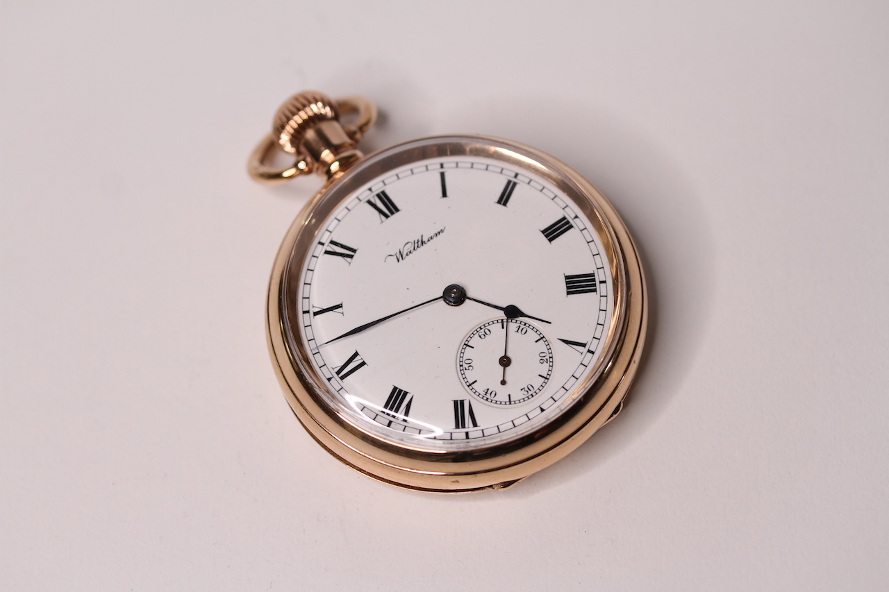 *TO BE SOLD WITHOUT RESERVE*Gents Pocket Watch Waltham Traveler USA, Model Number 1908, Year 1912, - Image 2 of 4