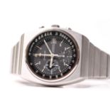 1970s GENTLEMENS OMEGA SPEEDMASTER 125 AUTOMATIC REFERENCE 178002/3780801 WITH SERVICE PAPERS,