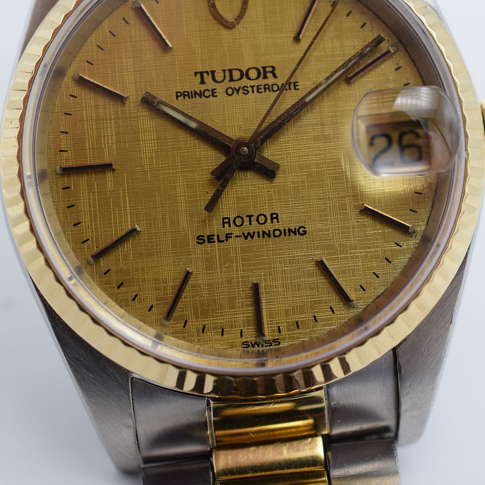 GENTLEMAN'S TUDOR PRINCE OYSTER DATE TWO-TONE AUTO - Image 7 of 11