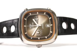 VINTAGE 1970S HEUER SILVERSTONE AUTOMATIC CHRONOGRAPH REFERENCE 110.313 STARBURST DIAL, starburst