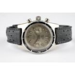 GENTLEMENS AVIA MARINO DIVERS CHRONOGRAPH WRISTWATCH, circular twin register grey dial with block