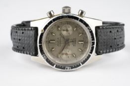 GENTLEMENS AVIA MARINO DIVERS CHRONOGRAPH WRISTWATCH, circular twin register grey dial with block